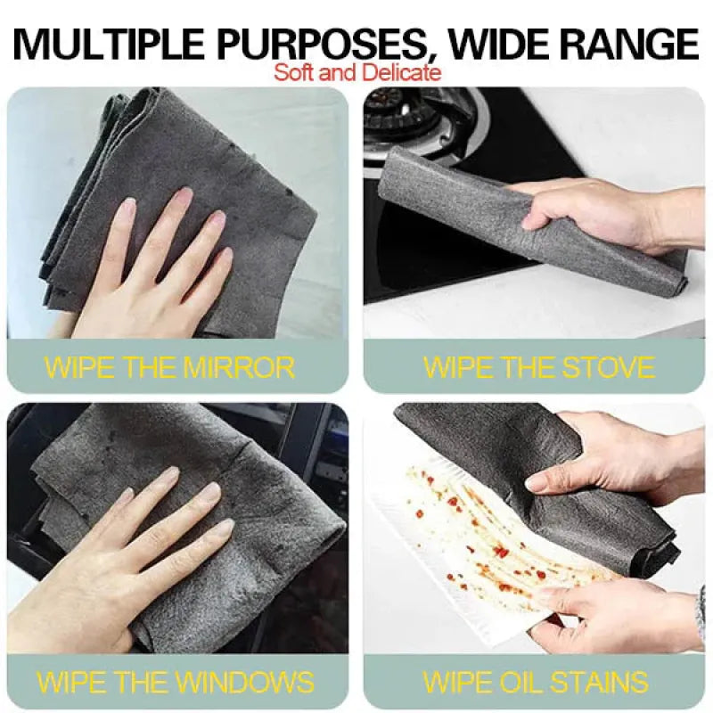 Microfiber Cleaning Cloths - 10 Pack